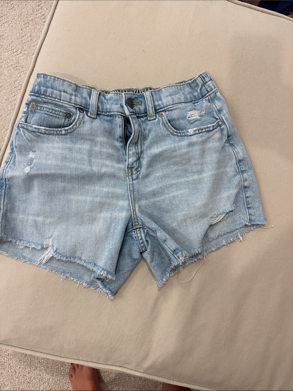 Aerie light Blue Denim Cutoff Shorts - Women
